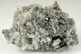 Gemmy Cassiterite Crystals On Quartz - Viloco Mine, Bolivia #192173-1